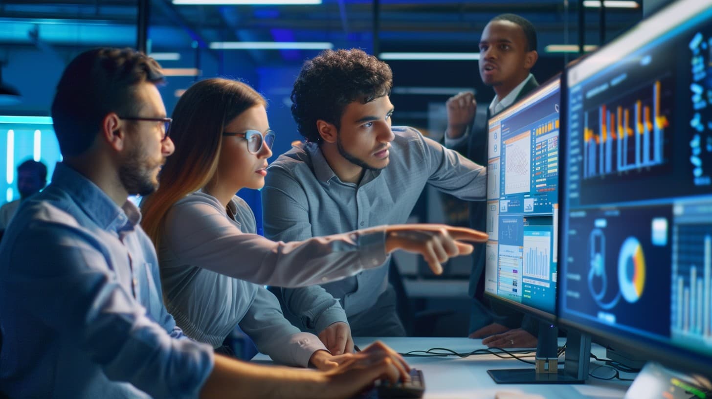 Equipe de análise de dados